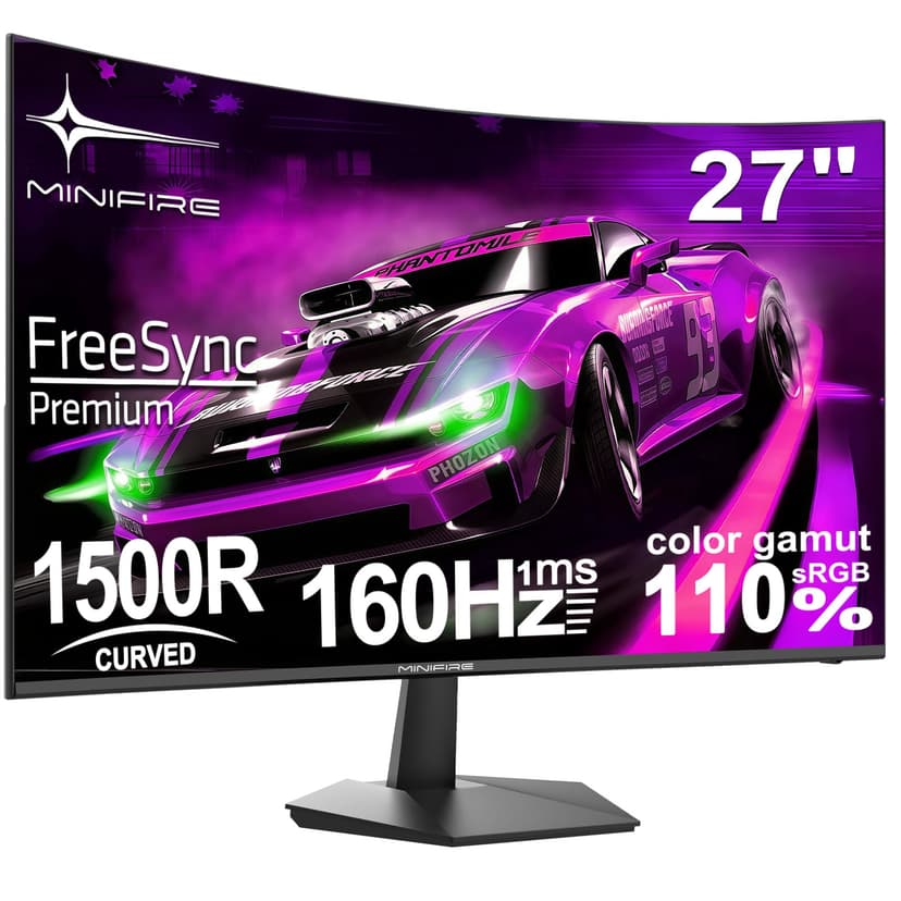 Minifire 27-Inch Curved Gaming Monitor