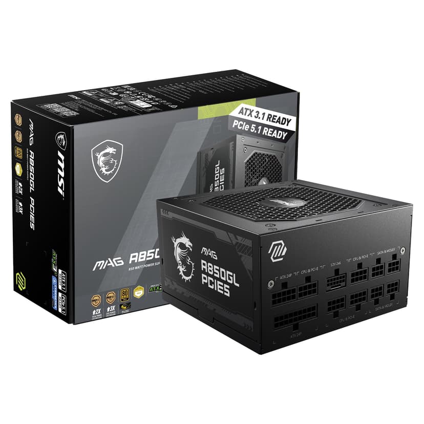 best psu for rtx 4060 ti - MSI MAG 850W Gold