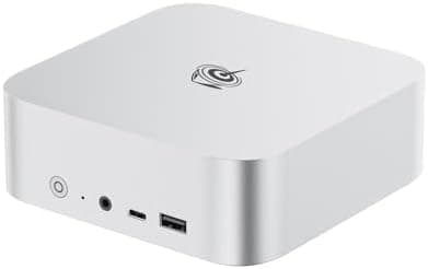 Beelink SER8 Mini PC, AMD Ryzen 7 8845HS(8C/16T up to 5.1GHz), 24GB DDR5 RAM 1TB M.2 PCIe4.0 SSD Mini Gaming Computer, 4K Triple Display HDMI2.1/DP1.4/USB4, 2.5G RJ45/WiFi 6/BT5.2