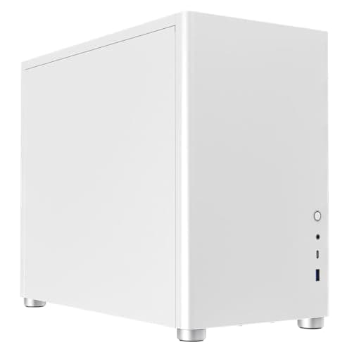 iONZ KZ-30M Silent Mini PC Computer Office Case, Micro AT...