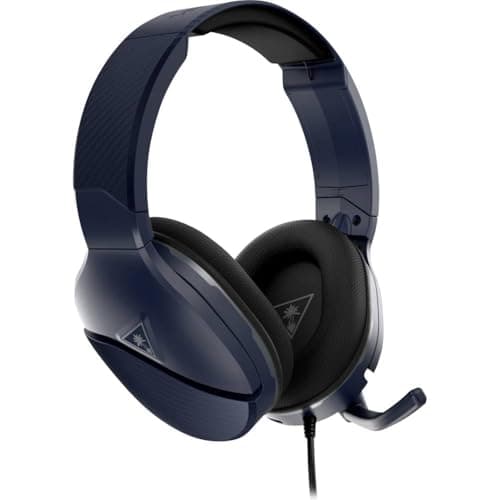 Turtle Beach Recon 200 Blue Gen 2 Amplified Gaming Headset - PS4, PS5, Xbox Series X or S, Xbox One and PC
