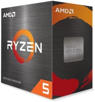 AMD Ryzen 5 5600 processor ( 6 Cores/12 Threads, 65W TDP, AM4 Socket, up to 4.4 Ghz max boost, wraith stealth cooler)