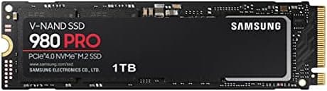 Samsung 980 PRO (MZ-V8P1T0BW) | NVMe M.2 Internal Solid State Drive, PCIe 4.0, 1 TB, Intelligent Thermal Control