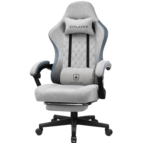 GTPLAYER Gaming Chair Footrest Ergonomic Review UK 2026 - Comfort, Build & Value