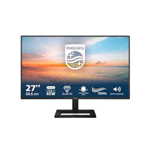Philips 27E1N1600AE Review: QHD, 65W USB-C, One Cable Laptop Dock