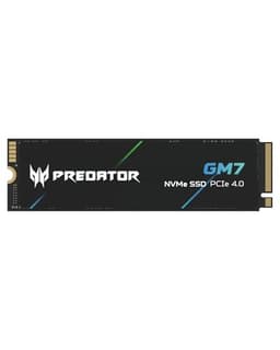 acer Predator GM7 1TB SSD, M.2 2280 PCIe Gen 4 x4 NVMe 2.0, Read Speed Up to 7200 MB/s, Internal PC Solid State Drive for Laptop, Desktop and PS5 - BL.9BWWR.118