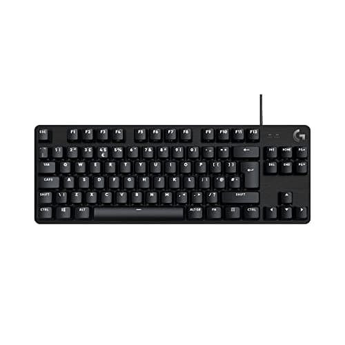 Logitech G G413 TKL SE Mechanical Gaming Keyboard - Compact Backlit Keyboard with Tactile Mechanical Switches, Anti-Ghosting, Compatible wit
