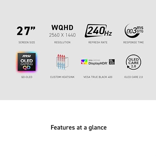 MSI MAG 273QP QD-OLED X24 26.5 Review UK 2026