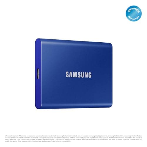 Samsung T7 Portable SSD 1TB Indigo Blue Review | Fast, Reliable, Pocketable