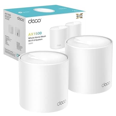 TP-Link Deco X10(2-pack) AX1500Mbps Whole Home Dual-Band...