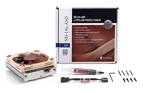 Noctua NH-L9a-AM5, Premium Low-profile CPU Cooler for AMD AM5 (Brown)