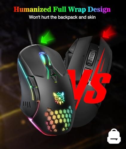 ONIKUMA Wired Gaming Mouse Review: PMW3389 Sensor at a Budget Price