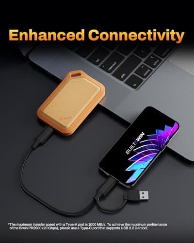 BIWIN PR2000 External SSD 1TB Review: Fast, Rugged, Worth It?