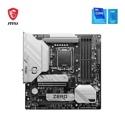 MSI B760M Project Zero Motherboard Review 2026