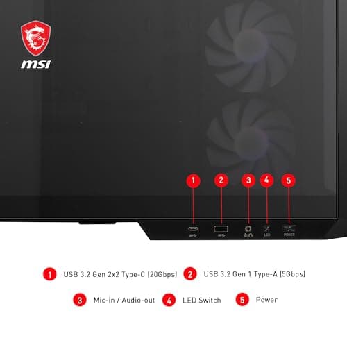 MSI MAG PANO M100R PZ Review UK 2026 | Micro-ATX Case
