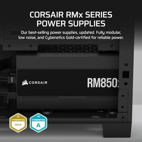 CORSAIR RM850x Low-Noise Review UK 2026