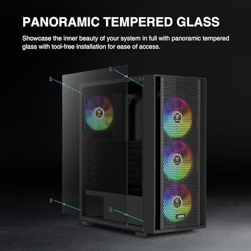 GAMDIAS AURA GC2 ELITE ARGB Case: Budget Gaming PC Case Review 2026
