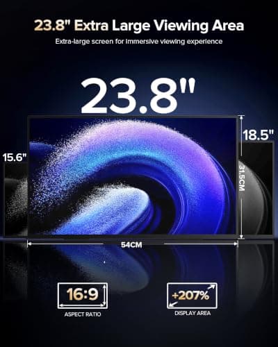 Newsoul 24 inch 144Hz Portable Monitor Review UK (2026) - Specs, Image Quality & Value