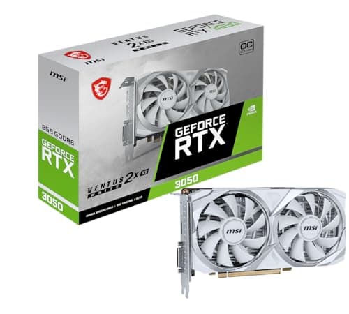 MSI GeForce RTX 3050 VENTUS 2X XS 8G OC Gaming Graphics Card: image 1 of 6