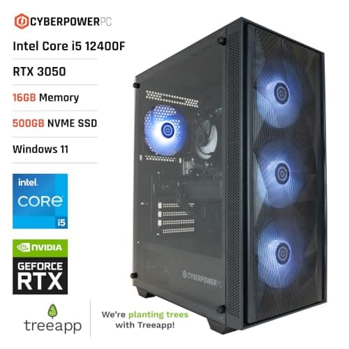 CyberPowerPC Wyvern Gaming PC Review: i5-12400F and RTX 3050 for 1080p Streaming