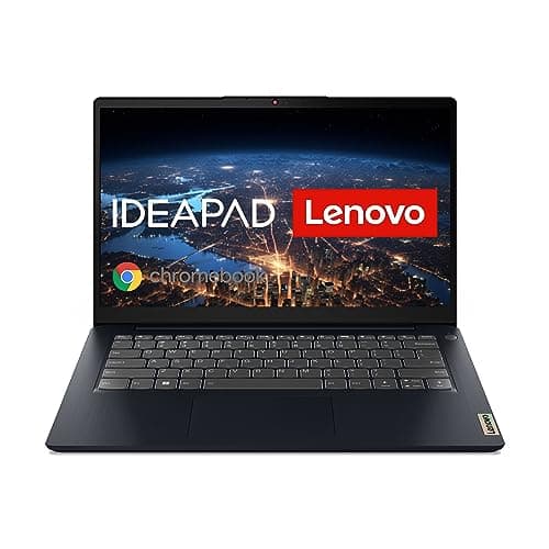Lenovo Chromebook IdeaPad 3, 14" Full HD Display, MediaTek MT8183, 4GB RAM, 64GB SSD, ARM Mali-G72 MP3 graphics, Chrome OS, QWERTZ, blue, 3 
