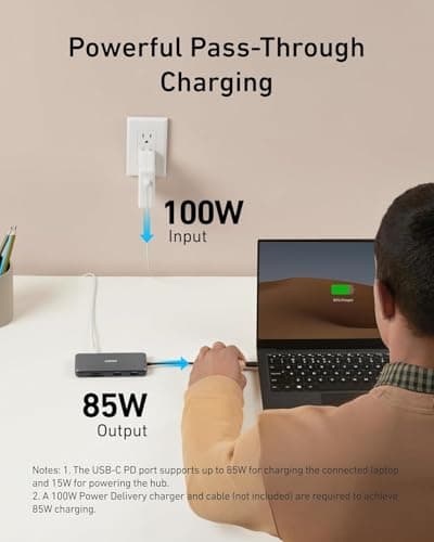 Anker 555 USB-C Docking Hub Review UK 2026