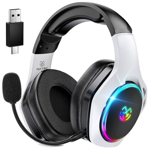 Tatybo 2.4Hz Wireless Gaming Headset Review UK (2026), Tested & Rated