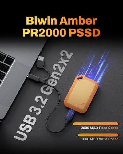 BIWIN PR2000 External SSD 1TB Review: Fast, Rugged, Worth It?