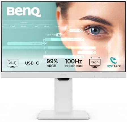 BenQ GW2486TC 24" IPS 1080p Home Office Monitor - FHD, USB-C (65W Power Delivery)