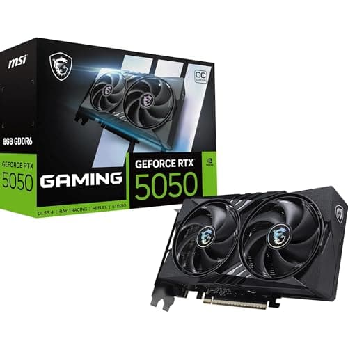 MSI GeForce RTX 5050 8G Gaming OC Graphics Card