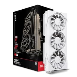 XFX Swift AMD Radeon RX 9060 XT OC White Triple Fan Gamin...