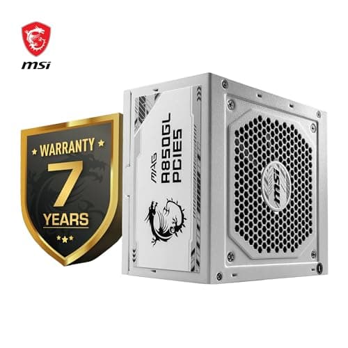 MSI MAG A850GL PCIE5 WHITE Review UK (2026) - Specs and Verdict