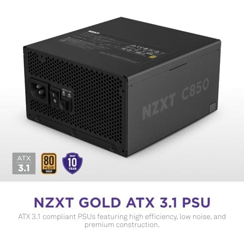 NZXT C850 Gold ATX 3.1 850W Review UK (2026) - Honest Verdict