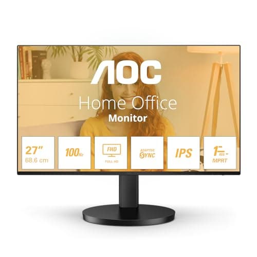 AOC 27-inch 1080p 100Hz Monitor Review UK 2026