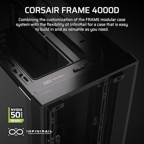 CORSAIR FRAME 4000D Modular Mid-Tower ATX PC Case Review UK (2026) - The Honest Verdict