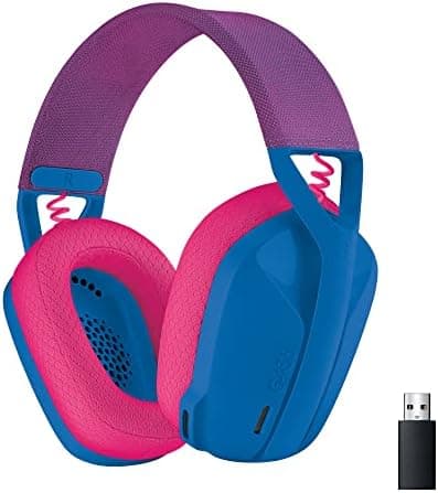 Logitech G G435 LIGHTSPEED & Bluetooth Wireless Gaming Headset (Blue)