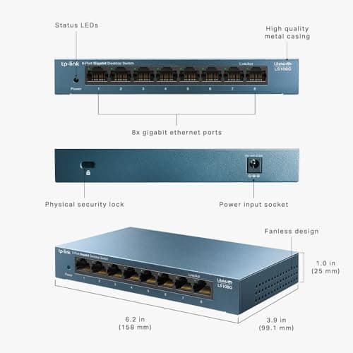 TP-Link LS108G Review