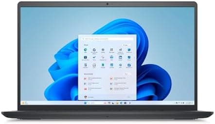 Dell Inspiron 15 (3520) Laptop - 15.6 Inch FHD 120Hz, Intel Core i5-1235U, 16GB RAM, 512GB SSD, Intel Iris Xe Graphics, Windows 11 Home, English UK Keyboard - Carbon Black