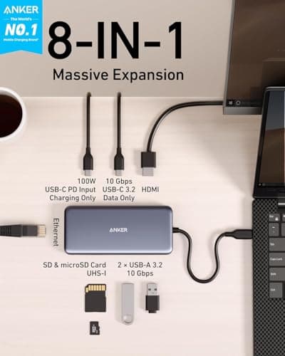 Anker 555 USB-C Docking Hub Review UK 2026