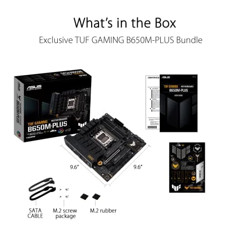 ASUS TUF GAMING B650M-PLUS Review: Best AM5 Micro-ATX Board?
