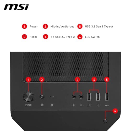 MSI MAG FORGE M100R Midi Tower Review UK 2026
