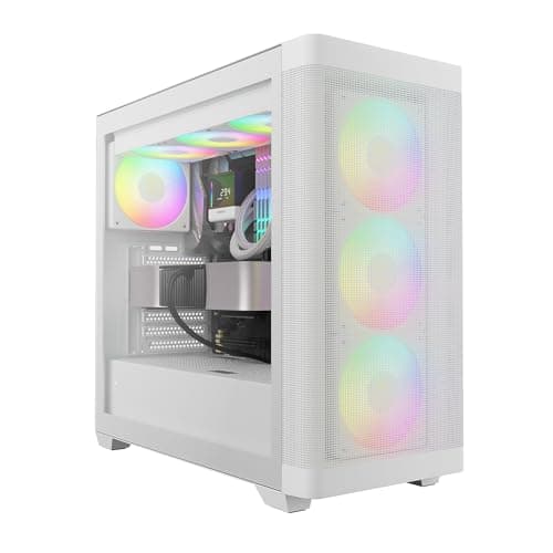GAMDIAS ATHENA M3 White Gaming PC Case Review UK (2026) , Build Tested | VividRepairs