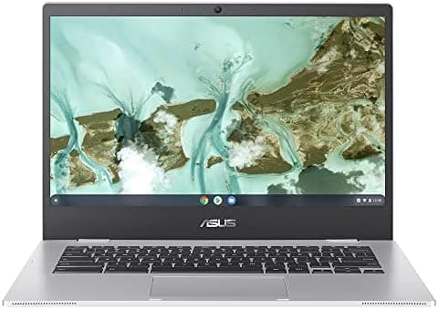 ASUS Chromebook 14 CX1400CKA Full HD Laptop (Intel Celeron N4020, 4GB RAM, 64GB eMMC, Full HD Screen, Chrome OS)