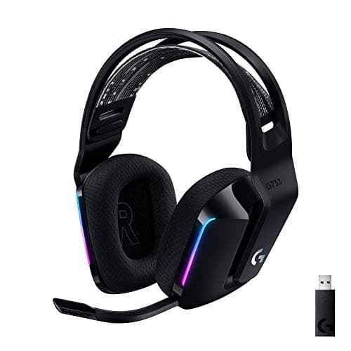 Logitech G733 Lightspeed Wireless Gaming Headset with