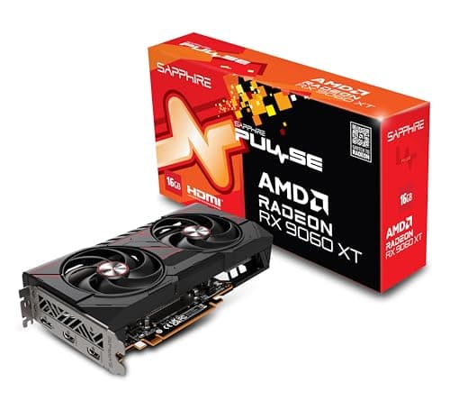 Sapphire 11350-03-20G Pulse AMD Radeon™ RX 9060 XT Gaming OC: image 1 of 7