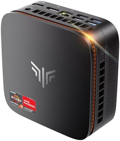 NiPoGi Pinova P1 Mini PC Windows 11 Pro,Mini PC AMD Ryzen 4300U(Up to 3.7 GHz,Βeats N150/N97),16GB RAM 512GB M.2 SSD Mini Computer,Triple 4K@60Hz Display/USB 3.2/Type-C/HDMI/WiFi/BT for Life