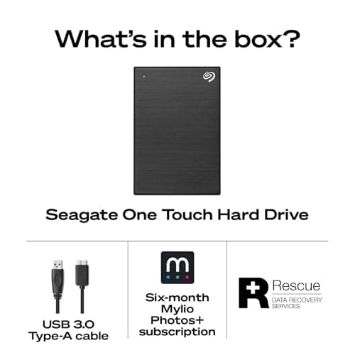 Seagate One Touch Portable 1TB Review: Reliable Backup Drive with Data Recovery