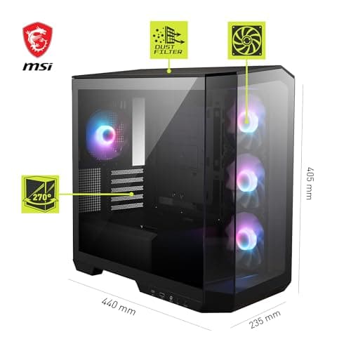 MSI MAG PANO M100R PZ Review UK 2026 | Micro-ATX Case