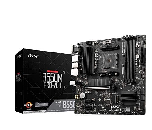 MSI B550M PRO-VDH Motherboard Review UK 2026