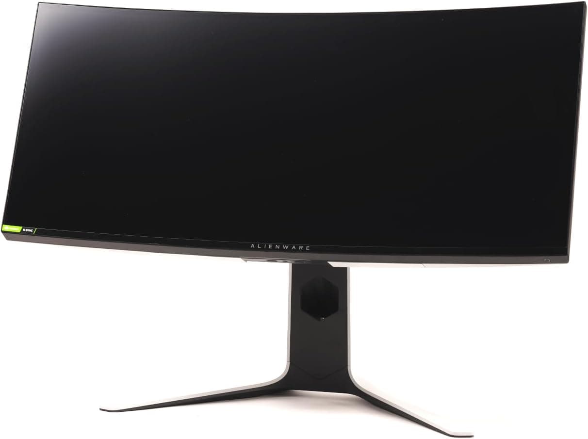 Alienware AW3420DW NEW Curved 34 Inch WQHD 3440 X 1440 120Hz, Monitor, Lunar Light